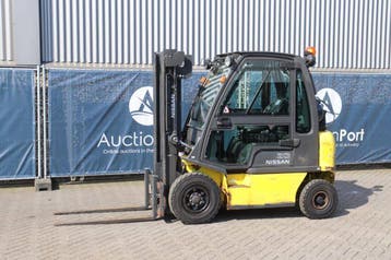 Veiling: Heftruck Nissan U1D2A20LQ LPG 2000kg 3.3m 2010, Ophalen