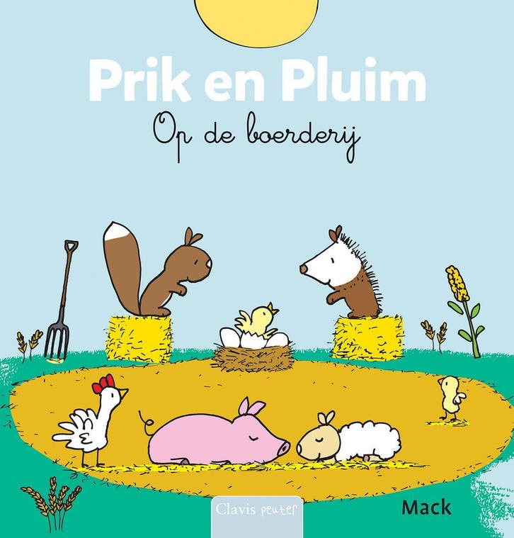 Prik en Pluim - Op de boerderij (9789044861938, Mack), Antiquités & Art, Antiquités | Livres & Manuscrits, Envoi