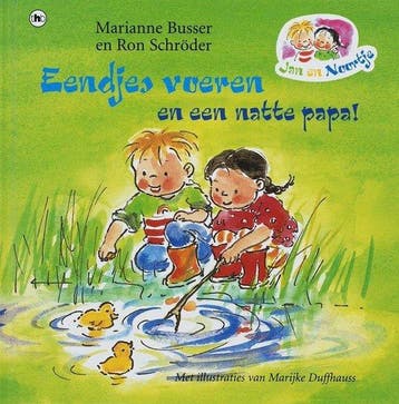 Eendjes Voeren En Een Natte Papa - Busser, Verzenden