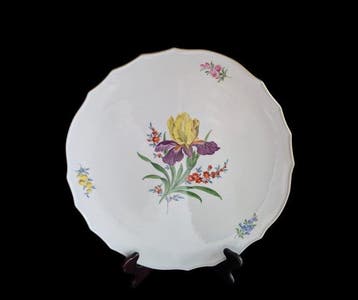 Meissen - Assiette de service - Scattered Flowers -