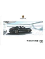 2014 PORSCHE 911 TARGA HARDCOVER BROCHURE NEDERLANDS, Nieuw