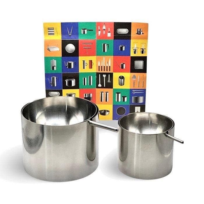 Stelton - Arne Jacobsen - Cendrier (2) - Cylinda-Line -, Antiquités & Art, Antiquités | Meubles | Chaises & Canapés