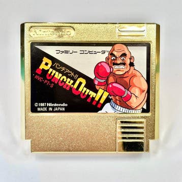 Nintendo - Famicom (Japanese NES) - PUNCH OUT - GOLD, Games en Spelcomputers, Nieuw