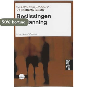 Beslissingen en planning / Financieel Management A. Heezen, Verzenden, Gelezen, A. Heezen