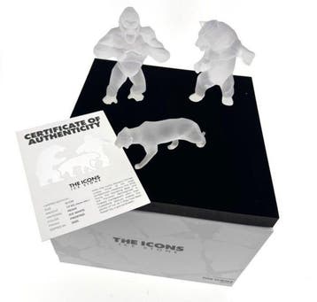 Richard Orlinski (1966) - Statuette, The Icons Ice Stone -