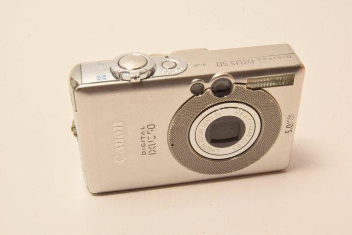 Canon Digital IXUS 50 Digitale compact camera, Audio, Tv en Foto, Fotocamera's Digitaal