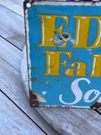EDSU Fabrics Sold here enamel sign - ? - Emaille bord -