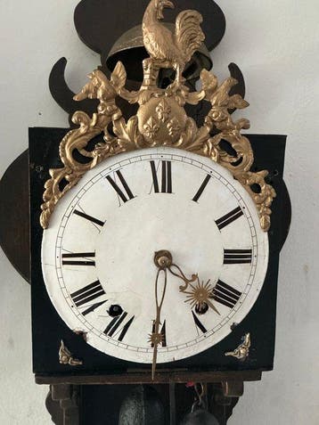 Comtoise klok - IJzer, Messing - 1800-1850 - 1820