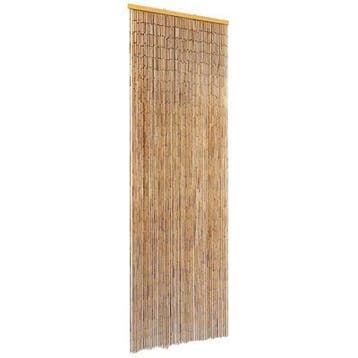 Vliegengordijn bamboe bruin | Retour deal | Nu extreem go..., Minder dan 80 cm, Verzenden, Hordeur, Minder dan 200 cm