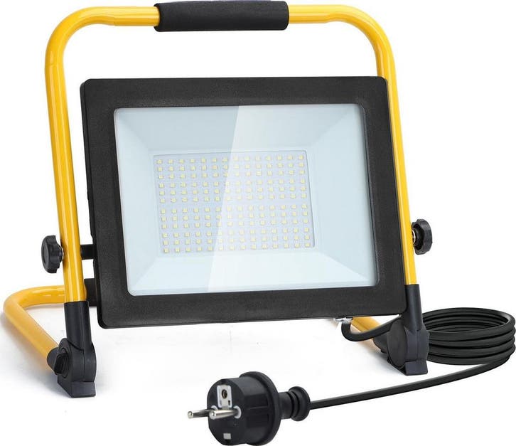 Bouwlamp LED - Werklamp - IP65 - 100W - Aigostar, Doe-het-zelf en Bouw, Bouwverlichting, Nieuw, Verzenden