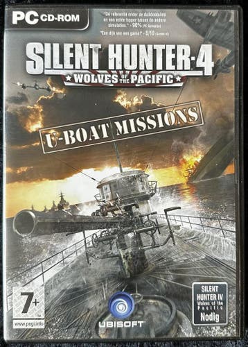 Silent Hunter 4 Wolves of the Pacific U-boat Missions PC, Verzenden, Nieuw