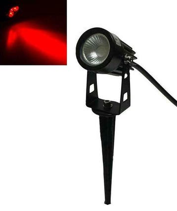LED buiten spot rood - 3W - 12V, Verzenden, Nieuw