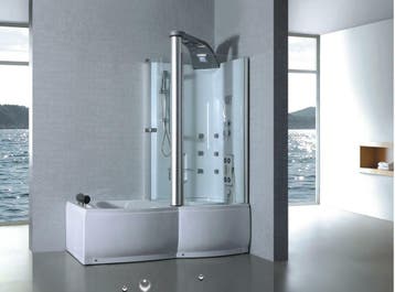 Sanifun douche-badcombinatie Milan 1750 x 900