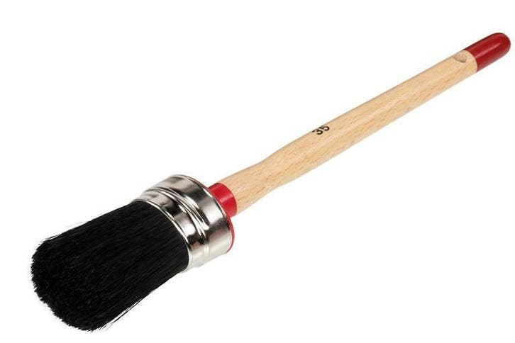Ovale kwast zinkwitter 1.040.300, Doe-het-zelf en Bouw, Verf, Beits en Lak, Nieuw, Verzenden