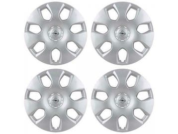 4x ORIGINELE GM Opel Radkappe Radblende ZILVER 17 Inch ASTRA, Ophalen of Verzenden, Nieuw