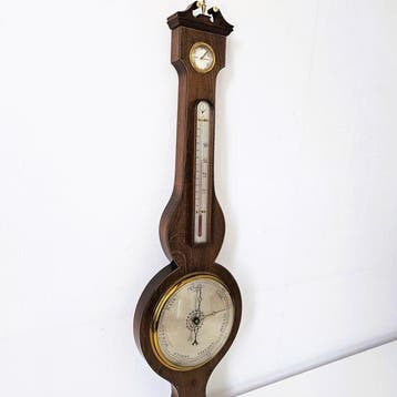 Stick barometer - Bois - Banjo-staafbarometer