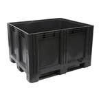 Palletbox kunststof 120x100x76cm gesloten 3-sledes nieuw, Ophalen of Verzenden