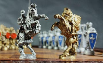 Jeu déchecs -  Las Cruzadas - Bronze, Bois