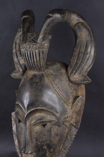 Ceremoniemasker van de Dje - Yaure - Ivoorkust