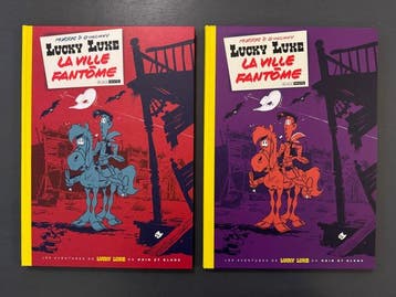 Lucky Luke T25 - La Ville fantôme + suppléments - 2x C - 2, Nieuw