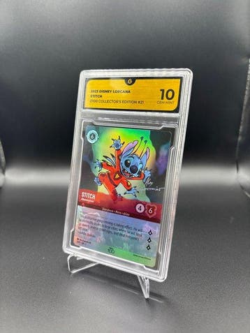 Disney - 1 Graded card - Disney Lorcana - Stitch D100, Collections