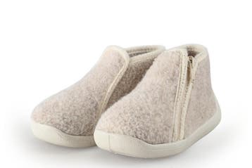Milo &amp; Mila Pantoffels Meisjes in maat 23 Beige, Enfants & Bébés, Verzenden, Schoenen