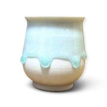 Tetsuya Kobayashi – Kasama-yaki Yunomi-kop met pale celadon
