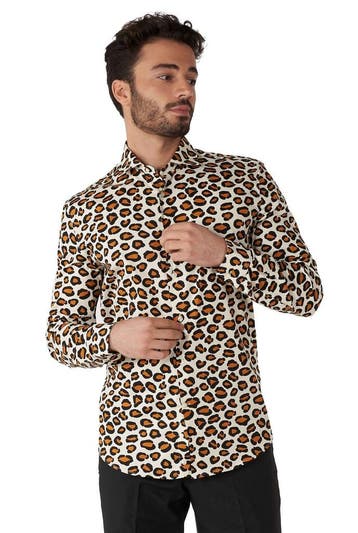 Panter Overhemd Heren OppoSuits, Verzenden