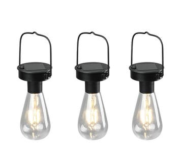 Trio CAMPUS hanglamp | LED | mat zwart | Ø 7 cm | IP44, Verzenden