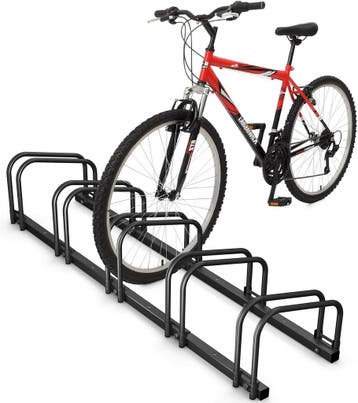 Fietsenrek 5 fietsen - Gecoat staal | Retour deal | 23% k..., Fietsen en Brommers, Verzenden, Zo goed als nieuw