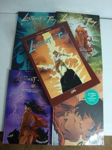 Lanfeust de Troy T5 à T8 - 4x C + coffret - EO/2ème édition, Boeken, Nieuw