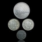 Suisse. Lote de 4 Moedas, Várias denominações e datas 1897-