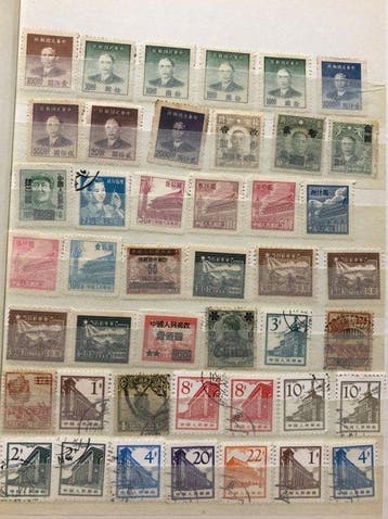 China 1949/1970 - Lot Chinese postzegels, Gestempeld