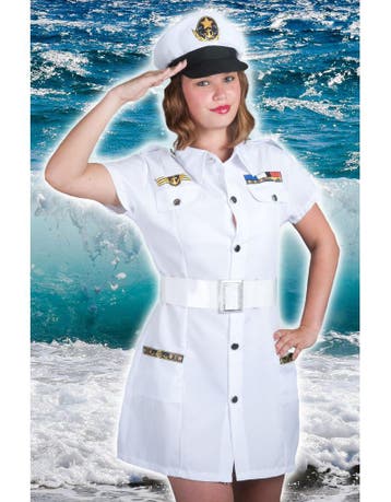 Sexy kapitein vrouw, Ophalen of Verzenden
