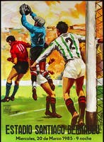 Salvador Donat Sauri - 1985 UEFA Quarter Finals – Real