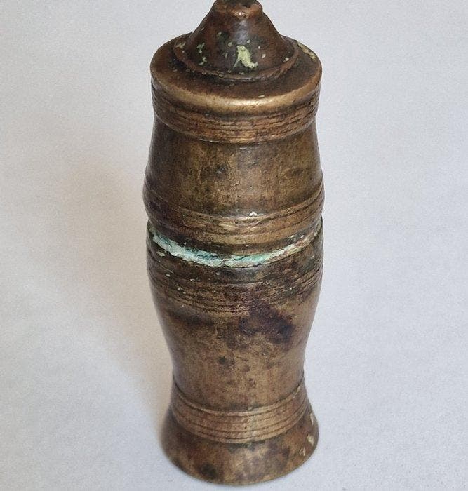 Oud-Khmer of Siamese Brons betelhouder - 75 mm, Antiek en Kunst, Antiek | Overige Antiek