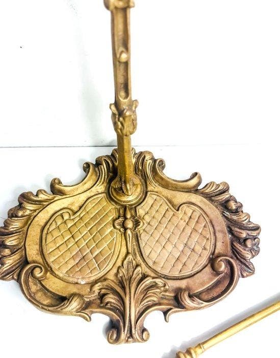 Openhaard accessoire - Brons - Dienaar schouw, Antiek en Kunst, Curiosa en Brocante