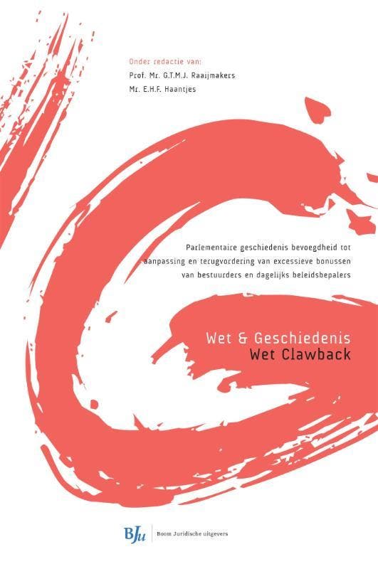Wet Clawback / Wet & Geschiedenis 9789089749130, Livres, Science, Envoi