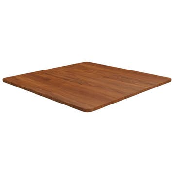 vidaXL Tafelblad vierkant 70x70x1,5cm behandeld eiken, Verzenden