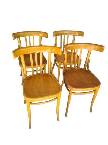 Chaise (4) - Wiener - Bois - Wiener