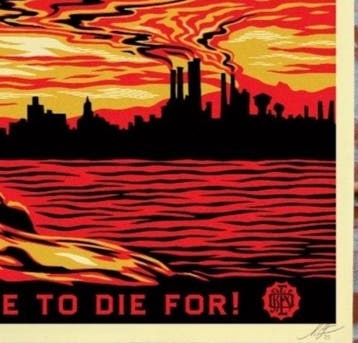Shepard Fairey (OBEY) (1970) - These sunsets are to die for