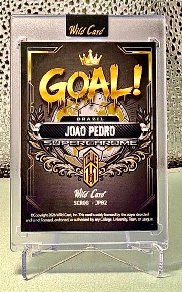 Wild Card Joao Pedro True 1/1 Gold SSP Rare - 1 Card -, Nieuw
