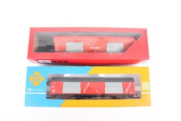 Roco H0 - o.a. 4387A - Wagon de marchandises pour trains, Nieuw