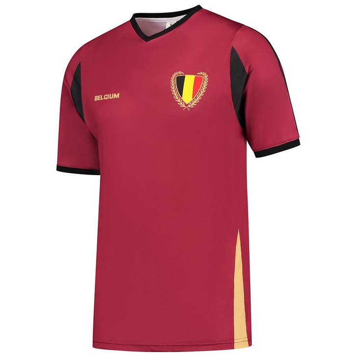Kingdo Belgie Voetbalshirt Thuis - Eigen Naam - 2024-2026 -, Sport en Fitness, Voetbal, Bal, Nieuw, Verzenden
