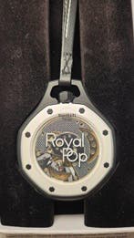 Swatch - Royal Pop Ocho Negro - Sans prix de réserve -, Handtassen en Accessoires, Horloges | Heren, Nieuw