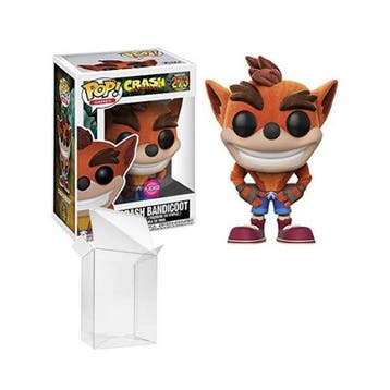 Funko Pop  Crash Bandicoot  Crash Bandicoot 273 Flocked top, Verzamelen, Verzenden, Nieuw