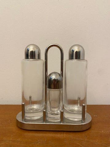 Alessi - Ettore Sottsass - Olievat - 5070 - Staal - Geen