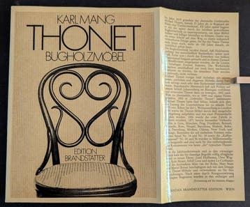 Karl Mang - Thonet Bugholzmöbel - 1982