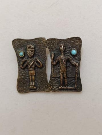 Sans prix de réserve - Broche Argent - Broche des années 40