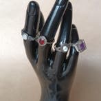 Zilver - Armband - Collectie 18 pcs sieraden, Antiek en Kunst